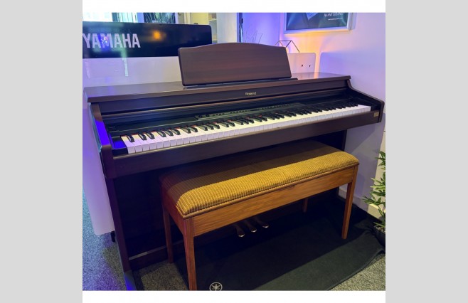 Roland HP-3e Satin Rosewood Digital Piano, Used Trade Price Bargain (SN:ZQ20360) - Image 1